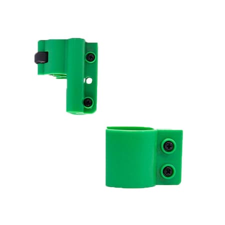 Top & Bottom Wand Holster Assembly (Green)